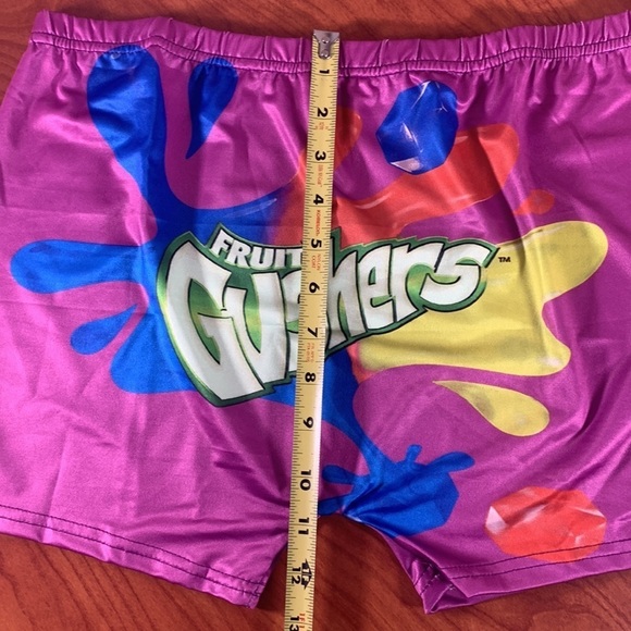 Luckinbaby Purple Fruit Juicers Novelty Bike Casual Workout Sports Shorts -Large - Picture 8 of 9